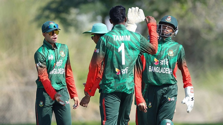 নেপালের বিপক্ষে ৭ উইকেটের জয়: সেমিফাইনালে বাংলাদেশ অনূর্ধ্ব-১৯ 