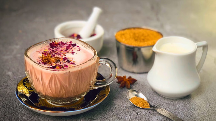 How to Make Authentic Kashmiri Pink Tea