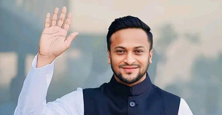 দেশের মানুষের কল্যাণে রাজনীতির পথে সাকিব 