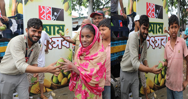 আম উৎসব আয়োজন করলো স্বপ্ন, সুবিধাবঞ্চিত মানুষের মাঝে মৌসুমি আনন্দের ছোঁয়া