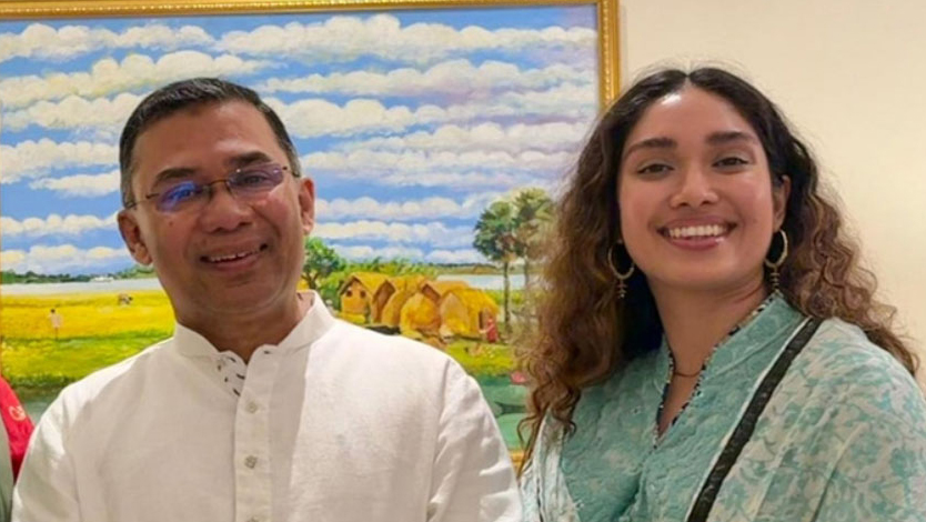 ২৫ ডিসেম্বর ঢাকায় পৌঁছাবেন তারেক রহমান, মেয়ে সঙ্গে 