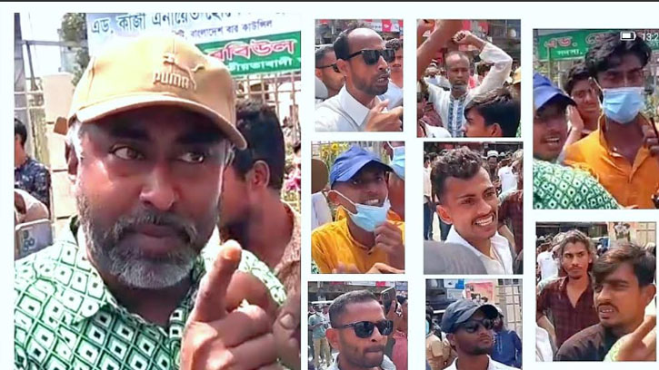 বরিশাল আদালতের প্রাঙ্গণে প্রকাশ্যে হামলা-মামলার আসামিদের ধরছে না পুলিশ