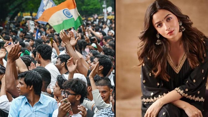 দিল্লির আন্দোলনরত শিক্ষার্থীদের পাশে আলিয়া ভাট