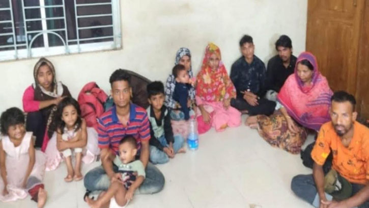 বড়লেখায় নারী ও শিশুসহ ১৬ অবৈধ নাগরিক আটক 