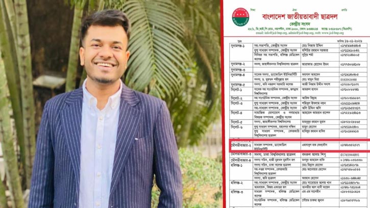 কেন্দ্রীয় ছাত্রদলের মনোনীত নির্বাচনী প্রচারণার সমন্বয়ক ফেরদৌস