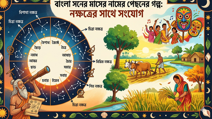 বাংলা সনের মাসগুলোর নামের পেছনের গল্প