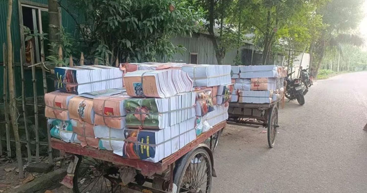 ভাঙারির ঘর থেকে ৮০০ কেজি সরকারি বই উদ্ধার