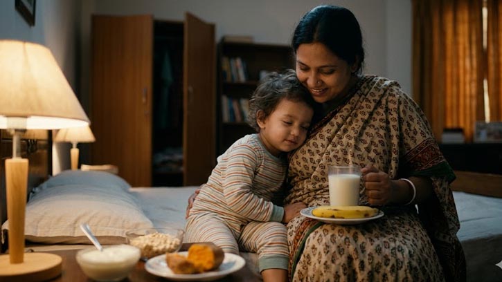 কলা ও ওটস: শিশুর শরীর শান্ত রাখতে জাদুকরী ভূমিকা