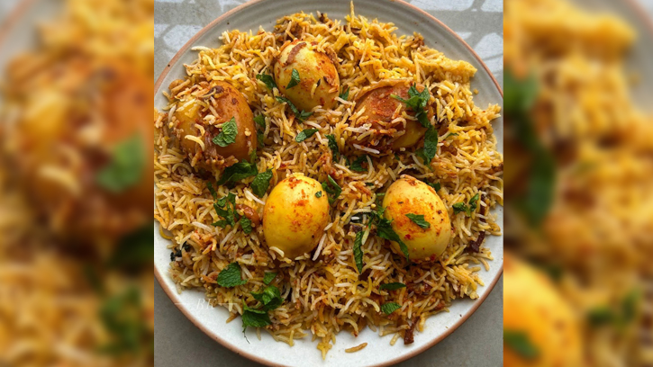 সল্প সময়ে তৈরি সুস্বাদু ডিম বিরিয়ানী