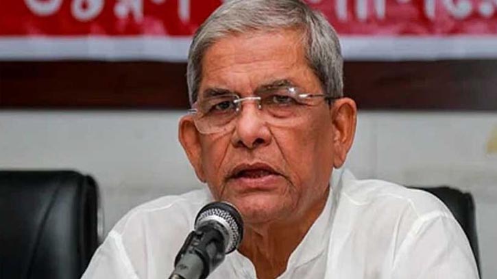 গণহত্যা মামলার রায় ঘিরে সারাদেশে তীব্র আতঙ্ক: মির্জা ফখরুল