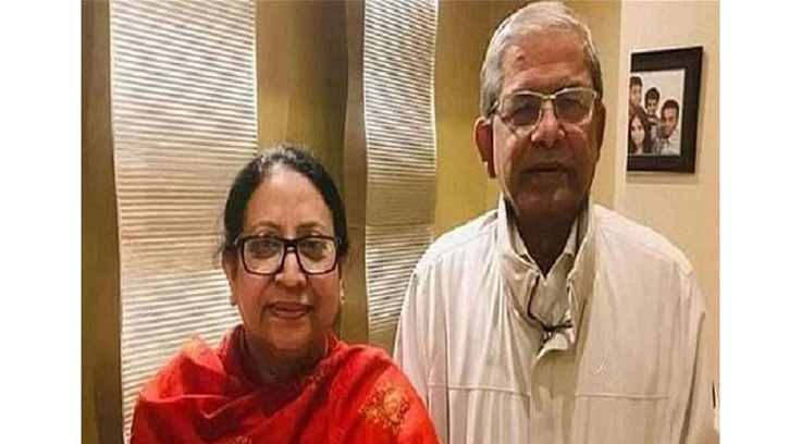 সস্ত্রীক ব্যাংকক গেলেন মির্জা ফখরুল