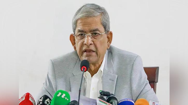 জনগণের প্রতি ‘হ্যাঁ’ ভোট দেওয়ার আহ্বান মির্জা ফখরুলের