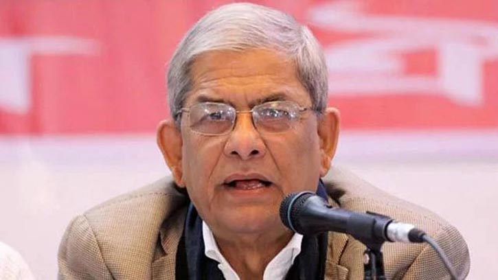 দেশে ভিন্নমত প্রকাশ করলে তাকে শত্রু হিসেবে দেখা হয়: মির্জা ফখরুল  