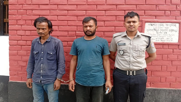 পঞ্চগড়ে মাদকবিরোধী অভিযানে আটক ২