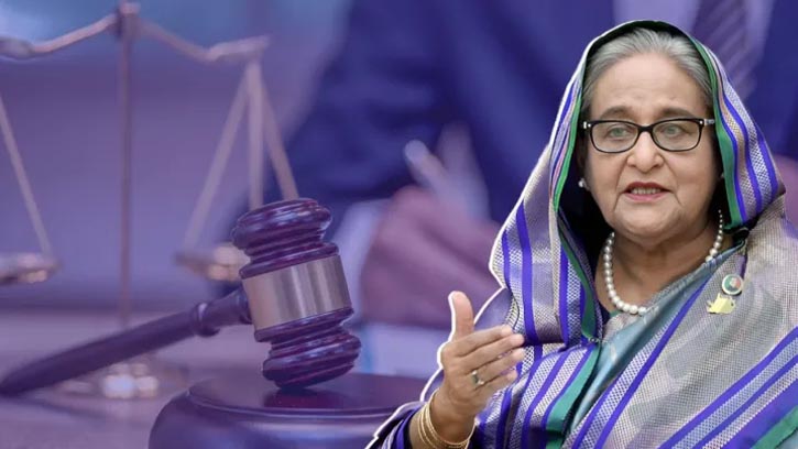 মানবতাবিরোধী অপরাধের মামলায় দোষী সাব্যস্ত শেখ হাসিনা