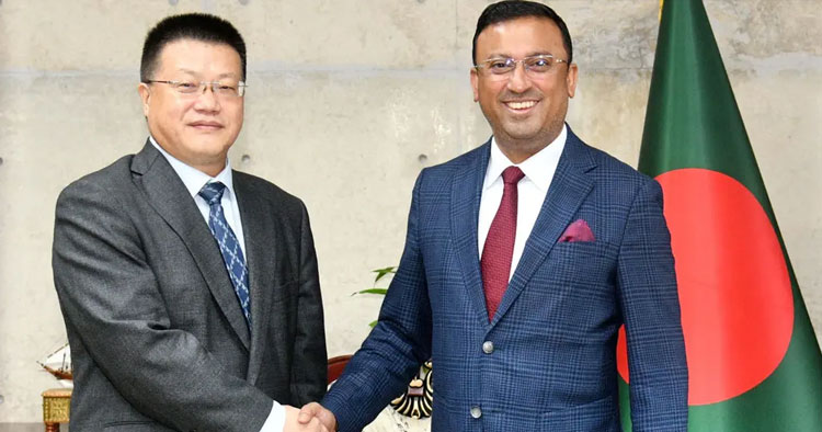 চীনা রাষ্ট্রদূত ইয়াও ওয়েনের বিদায়ী সাক্ষাৎ : সম্পর্ক উন্নয়নে ভূয়সী প্রশংসা