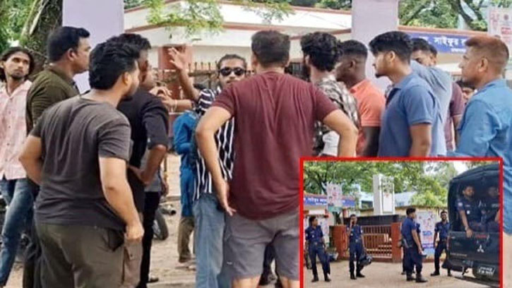 স্বেচ্ছাসেবক দলের কর্মীসভা বাঁধার মুখে স্বেচ্ছাসেবক দলের অন্য পক্ষ!