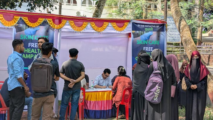 কুবিতে 'প্রভাতী'র উদ্যোগে ফ্রি মেডিক্যাল ক্যাম্পেইন