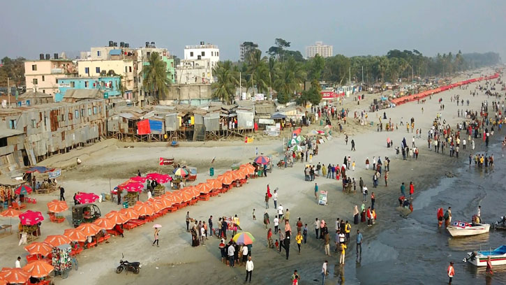 পর্যটক বরণের জন্য প্রস্তুত কুয়াকাটা, হোটেল বুকিং ৪০ শতাংশ সম্পন্ন