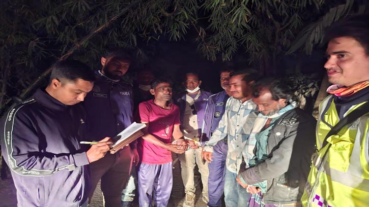 ধর্মপাশায় মাদকের বিস্তার রোধে মোবাইল কোর্ট, ৩ জনের কারাদণ্ড