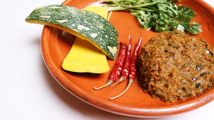 টেস্টি মিষ্টি কুমড়া ভর্তা