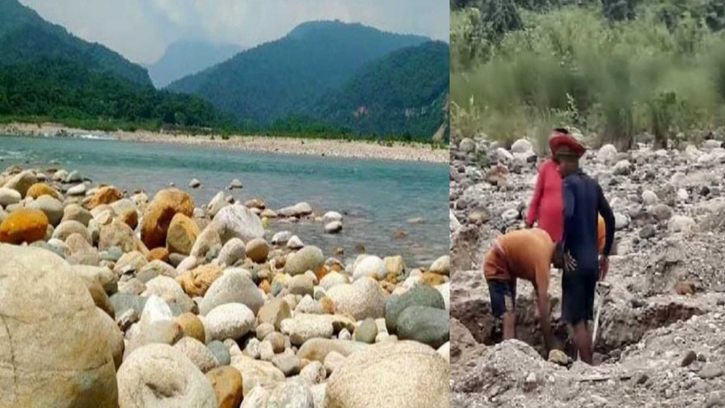 সিলেটে সাদা পাথর লুঠের ঘটনায় গ্রেফতার ৫ 