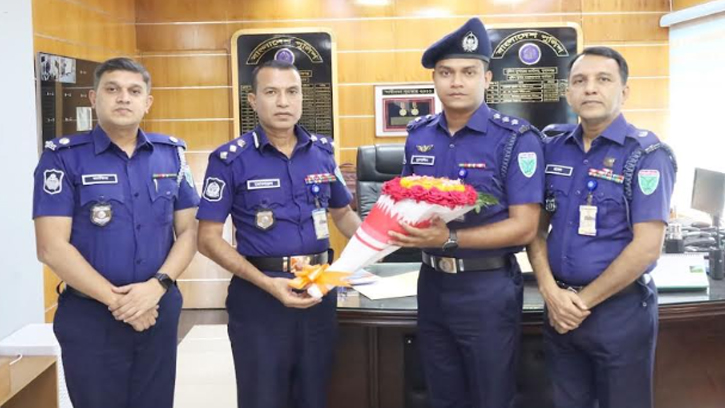 সুনামগঞ্জে ছাতক সার্কেলের নবনিযুক্ত এএসপি’র দায়িত্ব গ্রহণ