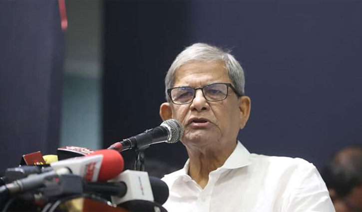 মেয়াদ শেষ সিটিতে আগে নির্বাচন: মির্জা ফখরুল