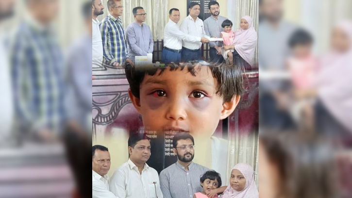 রাইসার চোখে আশার আলো- সোনিয়া স্মৃতি ফাউন্ডেশনের মানবিক স্পর্শ