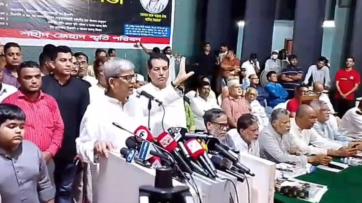 গণতান্ত্রিক ব্যবস্থা ফিরানোর একমাত্র উপায় অবাধ নির্বাচন: মির্জা ফখরুল