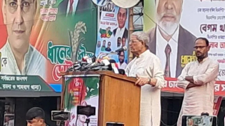 গণভোট–নির্বাচন একসাথে না হলে জনগণ তা মেনে নেবে না: মির্জা ফখরুল