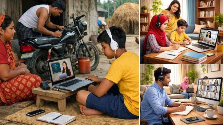 দেশের সব স্কুল-কলেজে আংশিক অনলাইন ক্লাস হতে পারে