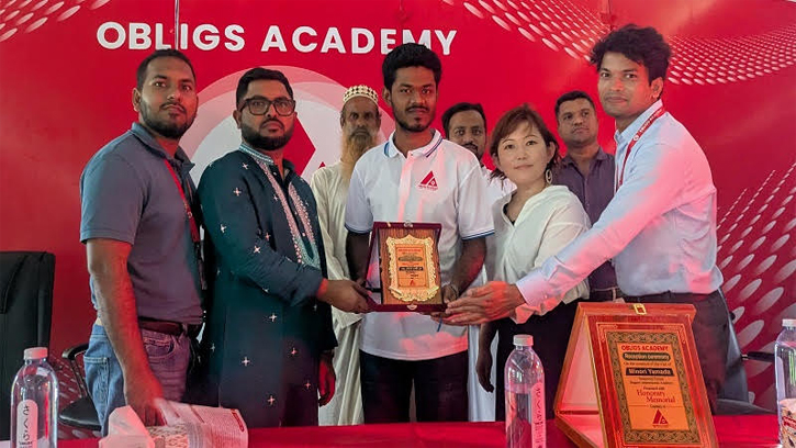 এক বছরে ২০ শিক্ষার্থীকে জাপানে পাঠাল ওব্লিগস একাডেমি