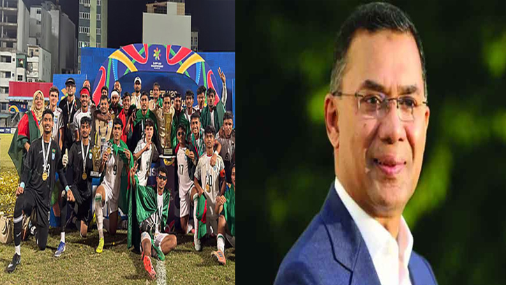 সাফজয়ী অনূর্ধ্ব-২০ দলকে প্রধানমন্ত্রীর অভিনন্দন