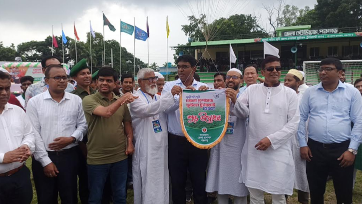 পঞ্চগড়ে জুলাই শহীদ স্মৃতি ফুটবল টুর্নামেন্ট শুরু 