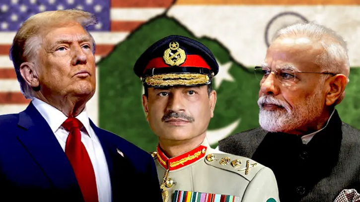 পাকিস্তান-ভারত দ্বন্দ্ব মেটাতে নিজের ভূমিকায় জোর দিলেন ট্রাম্প