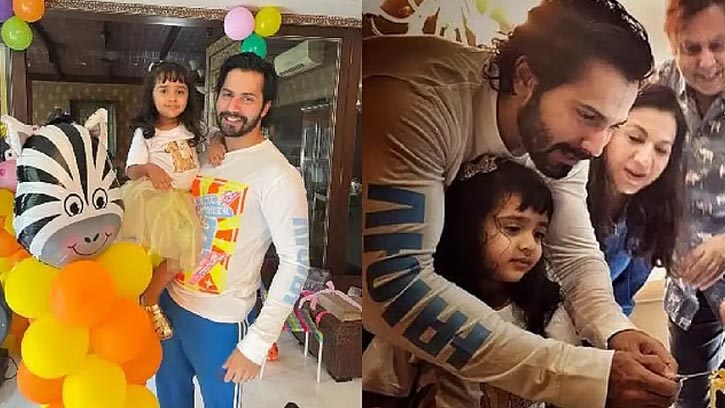মেয়ের স্বাস্থ্য নিয়ে আবেগঘন বার্তা দিলেন বরুণ ধাওয়ান