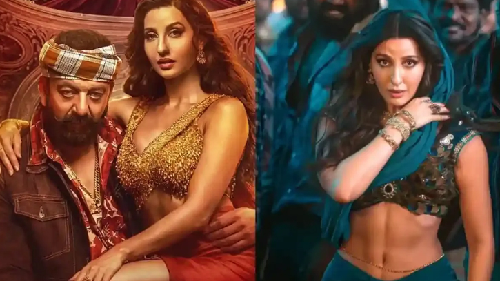 নোরা ফাতেহি-সঞ্জয় দত্তের গান ‘সারকে চুনার তেরি সারকে’ বিতর্কে