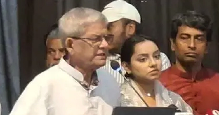 গুমের ঘটনায় জড়িতদের আইনের আওতায় আনা হবে, ছাড় নয়: মির্জা ফখরুল