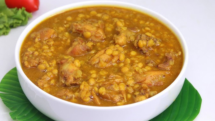 ঘরেই বানান রেস্টুরেন্টের মতো চিকেন-বুটের ডাল