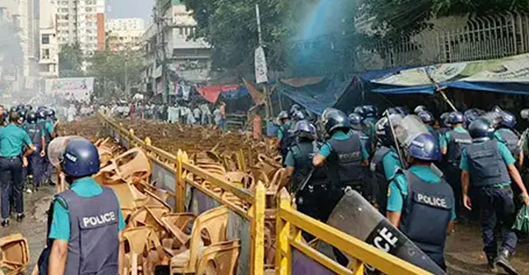 কাকরাইলে জাপার কর্মী সমাবেশ ছত্রভঙ্গ