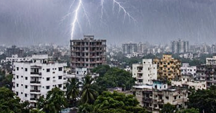 দুপুরের মধ্যে ঢাকায় বজ্রবৃষ্টির আভাস