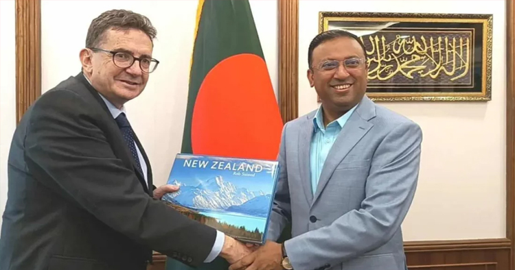পররাষ্ট্র উপদেষ্টার সঙ্গে নিউজিল্যান্ড হাইকমিশনারের বৈঠক