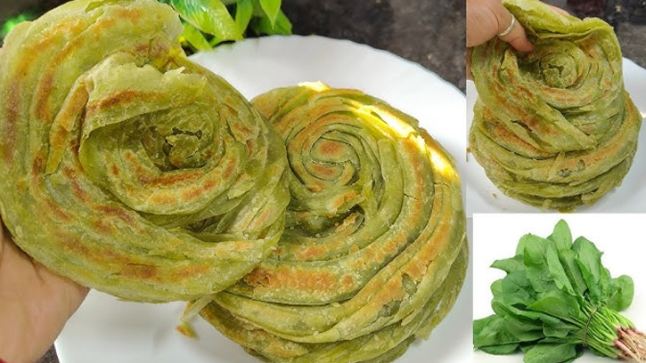ইফতারের জন্য ভিন্ন স্বাদ: পালং পরোটা