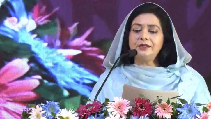 মেয়েদের নিরাপত্তা ও উন্নয়নে রাষ্ট্রের সহায়তা চান জুবাইদা রহমান