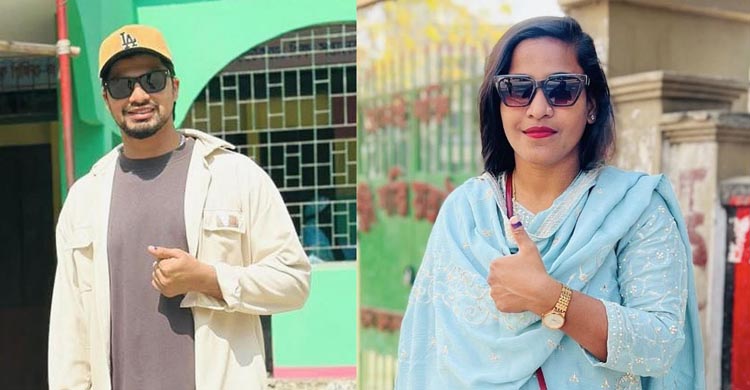 প্রথমবার ভোটাধিকার প্রয়োগ করলেন সোহান, আকবর ও রুমানা