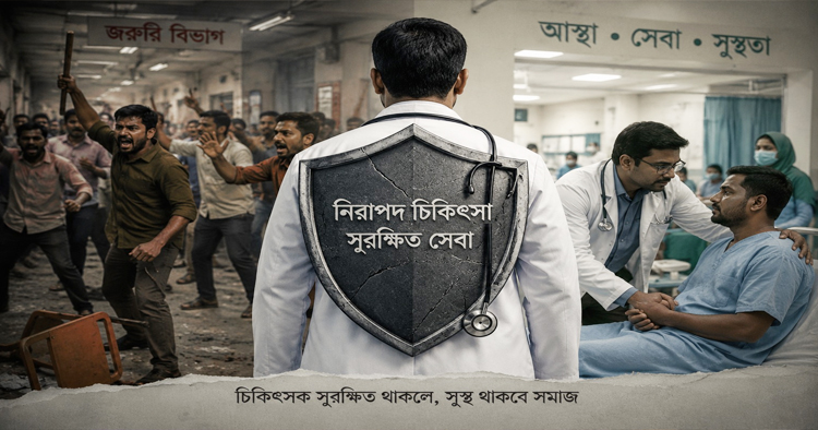 চিকিৎসক নিরাপত্তাহীনতা: ভাঙছে স্বাস্থ্যব্যবস্থার আস্থার দেয়াল
