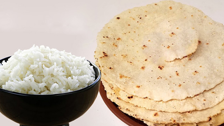 ওজন কমাতে কী খাবেন, ভাত-রুটি