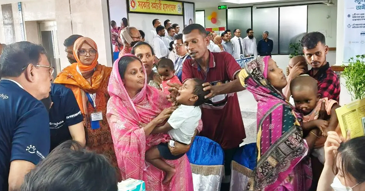 রাজধানীতে শুরু ঠোঁট-তালুকাটা রোগীদের ফ্রি অপারেশন ক্যাম্প