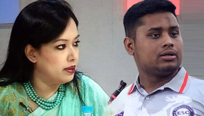 সাইবার বুলিংয়ের শিকার বিএনপি নেত্রী, যা বললেন হাসনাত
